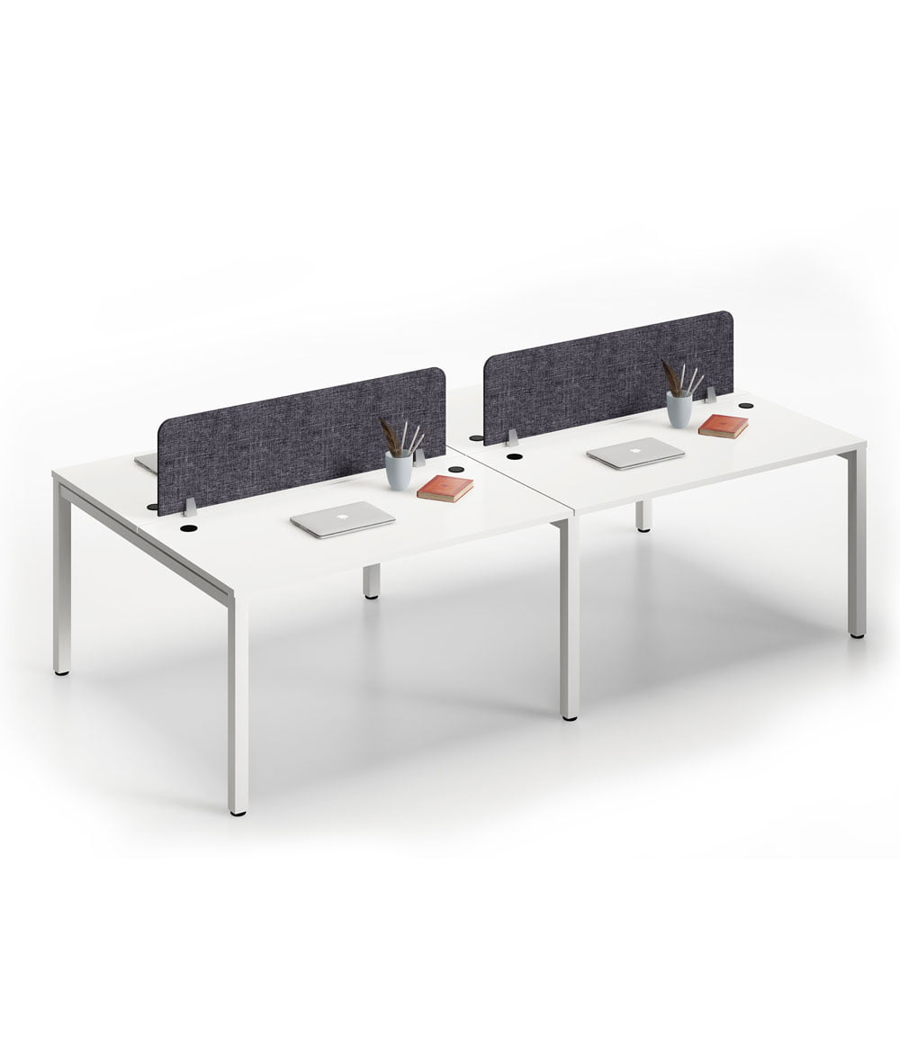 Dört Kişilik Workstation Grup Personel Masası 